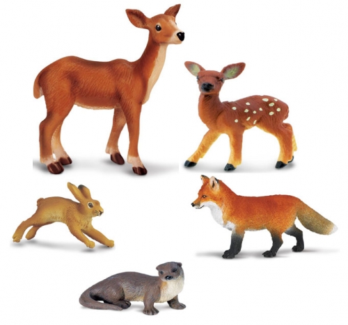 Safari Ltd Native Forest Animal Set